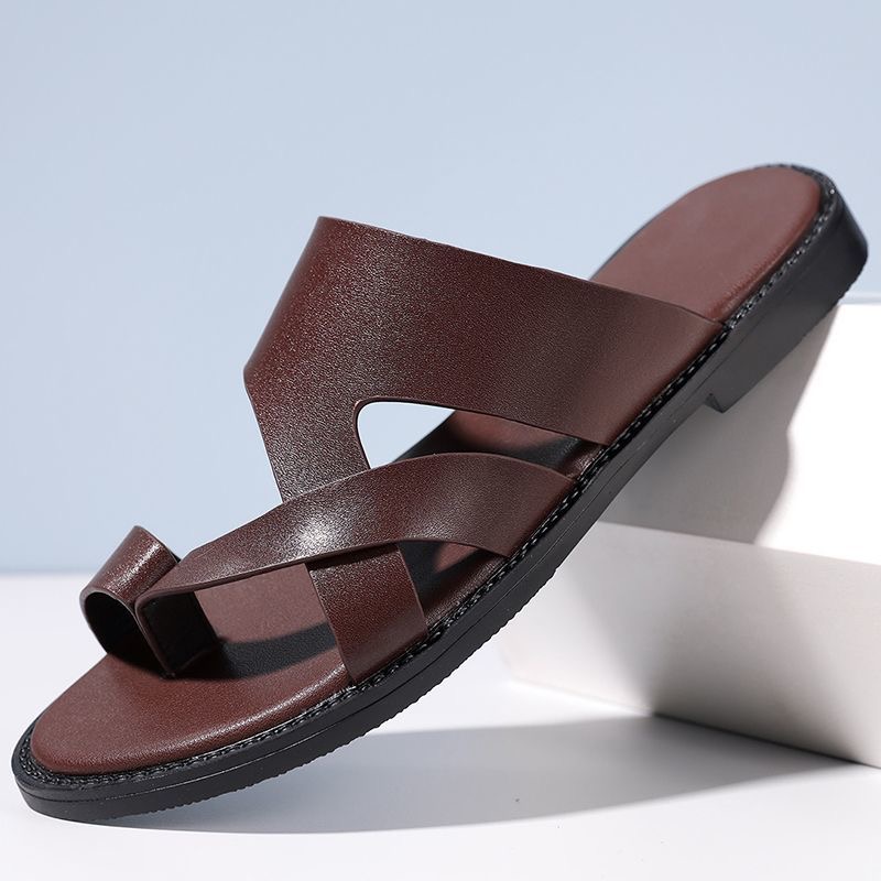 Crossfit Outdoor - Trendy Heren Sandalen met Kruisbandjes, Glad,