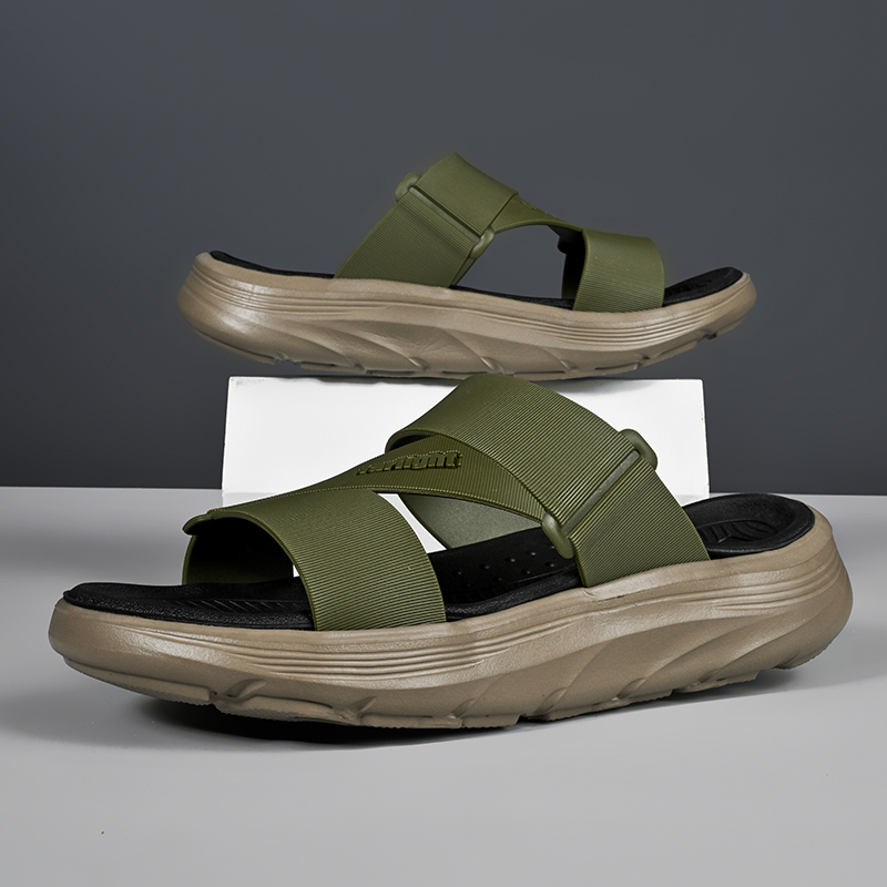 Crossfit Outdoor - Zomerse nieuwe herensandalen, outdoor-mode, comfortabele dikke