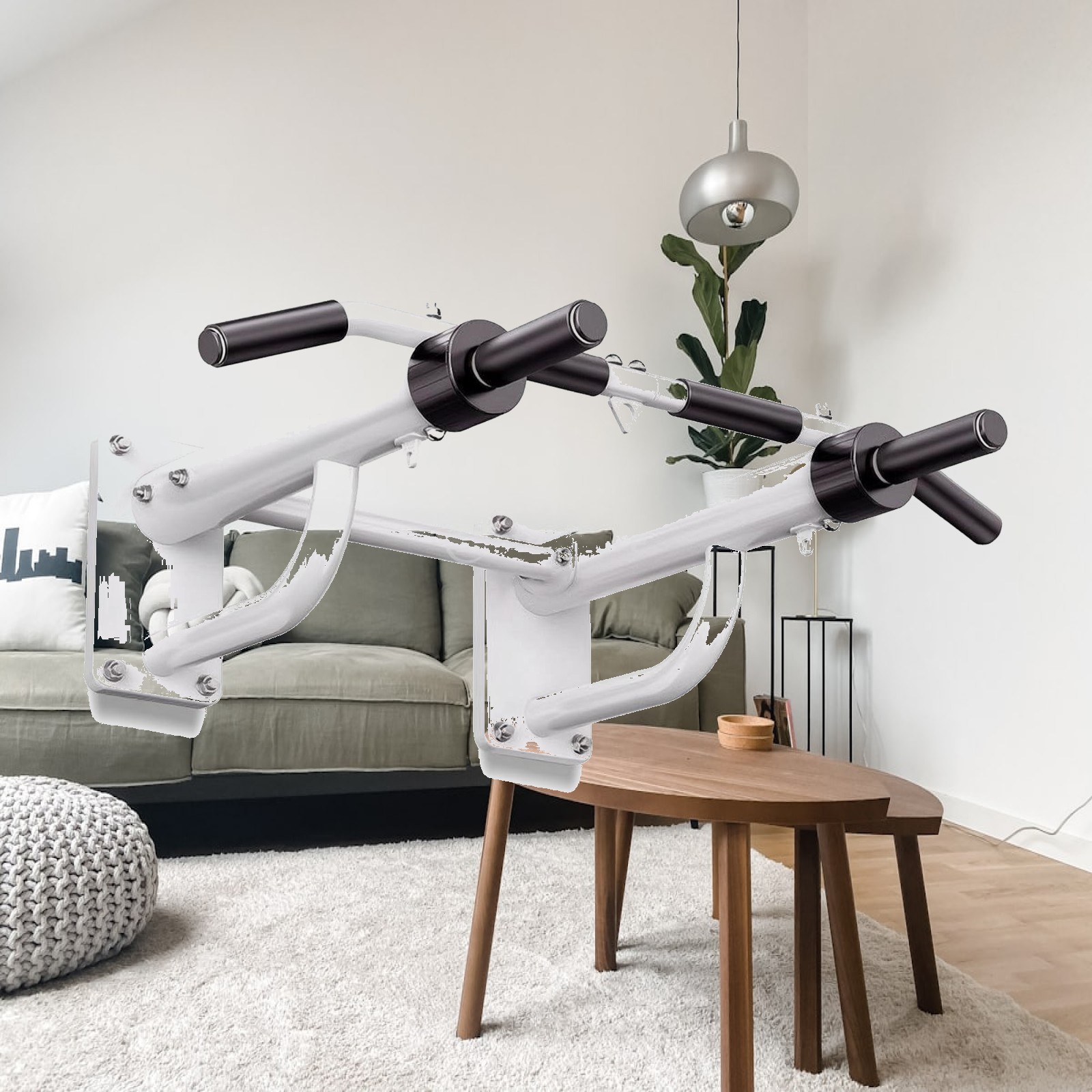 Wandgemonteerde trekstang Lang - Pull Up Bar Grip recensie en prijs